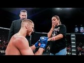 Bellator 293: Luke Trainer proposes to his girlfriend after his post fight interview!