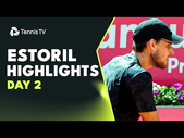 Thiem Faces Ofner; Shelton Plays First Match On Red Clay | Estoril Open 2023 Highlights Day 2