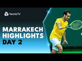 Gasquet Faces Muller; Cressy Takes On Carballes Baena & More | Marrakech 2023 Day 2 Highlights