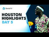 Tiafoe Meets Johnson; Paul, Isner & Garin In Action | Houston 2023 Highlights Day 5