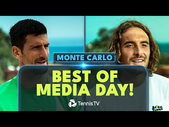 Medvedev Talks Clay; Rublev On Nadal & More! | Best Of Monte Carlo Media Day!