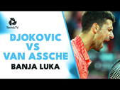 Novak Djokovic vs Luka Van Assche Highlights | Banja Luka 2023