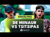 Stefanos Tsitsipas vs Alex de Minaur | Barcelona 2023 Highlights
