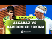 Entertaining Carlos Alcaraz vs Alejandro Davidovich Fokina Match | Barcelona 2023 Highlights