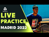 LIVE PRACTICE STREAM: Watch Andy Murray in Madrid, Scroll Back for Alcaraz, Zverev, Fritz, Hurkacz