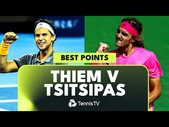 The BEST Dominic Thiem vs Stefanos Tsitsipas ATP Points So Far 