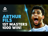 Dramatic Ending As Arthur Fils Wins First Masters 1000 Match! | Rome 2023 Highlights