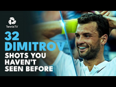 32 INSANE Grigor Dimitrov Shots You Haven't Seen Before 