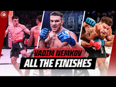 Vadim Nemkov Brings The Stoppages  | Bellator MMA