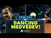 Daniil Medvedev Explains ICONIC Dancing Celebration 