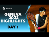 Cecchinato vs Shelton & Eubanks vs Paire | Geneva 2023 Day 1 Highlights