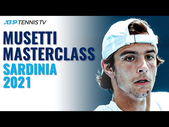 Incredible Shots in Lorenzo Musetti Masterclass! | Sardinia 2021 Highlights