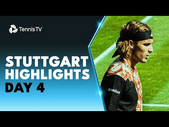 Tsitsipas Faces Gasquet; Fritz, Paul & Fucsovics Also In Action | Stuttgart Day 4 Highlights