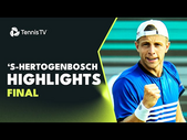 Jordan Thompson vs Tallon Griekspoor For The Title! | 's-Hertogenbosch 2023 Final Highlights
