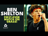 Ben Shelton Plays First-Ever ATP Match On Grass! | Queen's 2023 Highlights