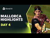 Tsitsipas vs Hanfmann, Lopez Battles Johnson & More! | Mallorca 2023 Highlights Day 4
