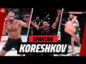 A True SPARTAN In The Cage️ | Andrey Koreshkov AMAZING Knockouts | Bellator MMA
