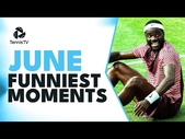 Tiafoe Swing Miss & Hurkacz Racket Crowd Surfs | Funniest Tennis Moments & Fails June 2023 