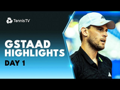 Thiem Takes On Muller; Munar, Bonzi & Altmaier Feature | Gstaad 2023 Highlights Day 1