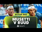 Casper Ruud vs Lorenzo Musetti In Semi-Finals! | Bastad 2023 Highlights
