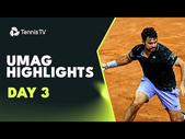 Wawrinka Battles Misolic; Cecchinato & More Feature | Umag 2023 Highlights Day 3
