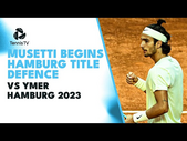 Lorenzo Musetti Begins Title Defence vs Elias Ymer | Hamburg 2023 Highlights