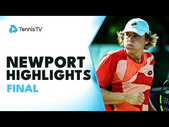 Adrian Mannarino vs Alex Michelsen For The Title | Newport 2023 Final Highlights
