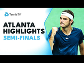 Fritz and Wolf First Career Battle; Humbert Faces Vukic | Atlanta 2023 Semi-Final Highlights