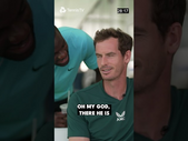 Frances Tiafoe Gatecrashes Andy Murray's Interview 