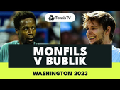 Gael Monfils vs Alexander Bublik | Washington 2023 Highlights