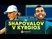 When 17-Year-Old Denis Shapovalov SHOCKED Nick Kyrgios  | Toronto 2016 Extended Highlights