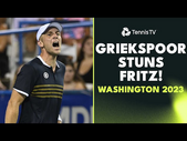 Tallon Griekspoor Shocks Taylor Fritz! | Washington 2023 Highlights