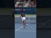 Gael Monfils With Some TRADEMARK Defence ️