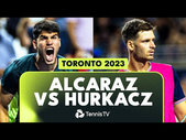 THRILLING Carlos Alcaraz vs Hubert Hurkacz Highlights | Toronto 2023