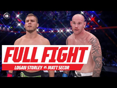 Full Fight | Logan Storley vs Matt Secor | Bellator 186