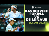 Skilful Alejandro Davidovich Fokina vs Alex De Minaur Match | Queen's 2022