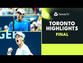 Jannik Sinner vs Alex de Minaur For The Title  | Toronto 2023 Final Highlights