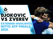 Novak Djokovic vs Alexander Zverev Extended Highlights | Nitto ATP Finals 2022