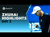 Andy Murray, Mackenzie McDonald & More Feature | Zhuhai 2023 Highlights Day 2