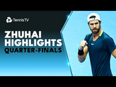 Khachanov Faces McDonald; Korda, Norrie & More Feature | Zhuhai 2023 Highlights Quarter-Finals