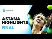 Sebastian Korda vs Adrian Mannarino For The Title! | Astana 2023 Final Highlights