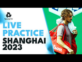 LIVE: Stefanos Tsitsipas & Sebastian Baez Practice Session | Rolex Shanghai Masters 2023