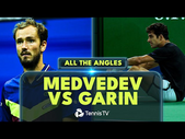 Daniil Medvedev vs Cristian Garin Alternate Angles!  | Shanghai 2023 Highhlights