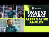 Carlos Alcaraz & Dan Evans THRILLER: Alternative Angles | Shanghai 2023 Highlights