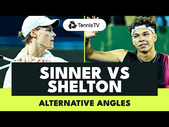 Jannik Sinner vs Ben Shelton THRILLER: Alternative Angles | Shanghai 2023