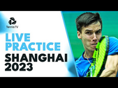 LIVE: Fabian Marozsan Practice Follows Sebastian Korda & Tomas Etcheverry | Shanghai 2023