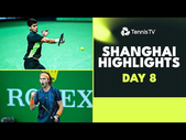 Alcaraz Faces Dimitrov; Rublev, Jarry & Humbert Feature | Shanghai 2023 Highlights Day 8