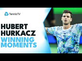 Hubert Hurkacz Winning Moments vs Andrey Rublev!  | Shanghai 2023 Final!