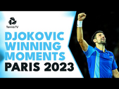 Novak Djokovic Winning Moments vs Grigor Dimitrov  | Paris 2023 Final