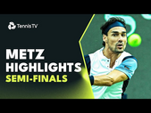 Humbert Takes on Fognini; Shevchenko Faces Herbert | Metz 2023 Highlights Day 5